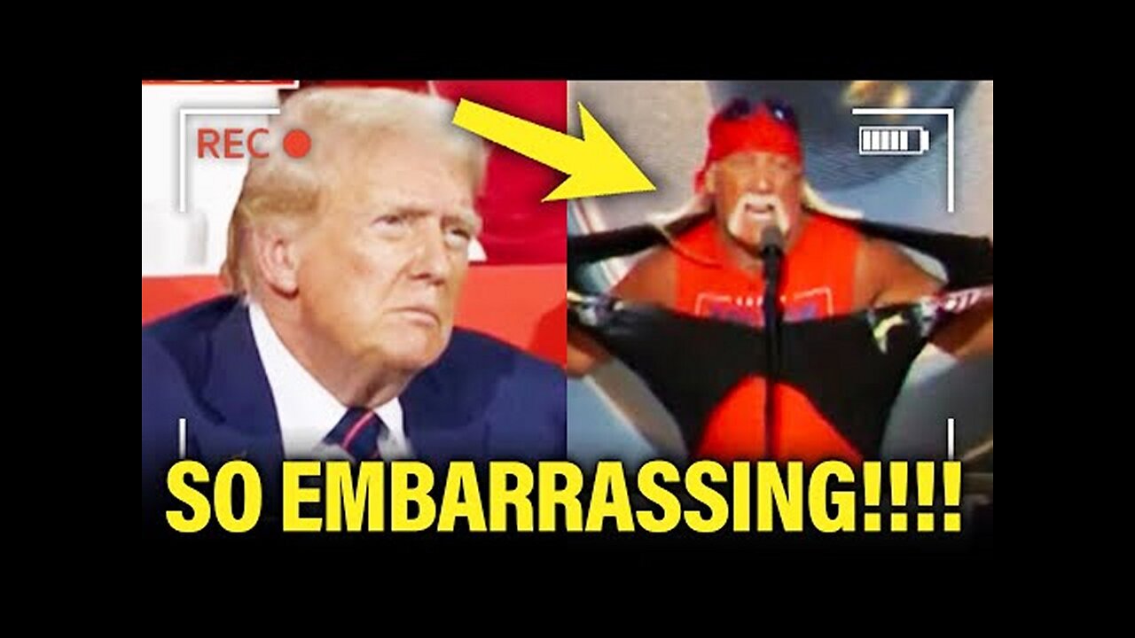 Psyop Trump Makes Total Mockery Of RNC With Unhinged Guest Hulk Hogan!