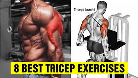 7 Crazy Triceps Exercise With Dumbbell