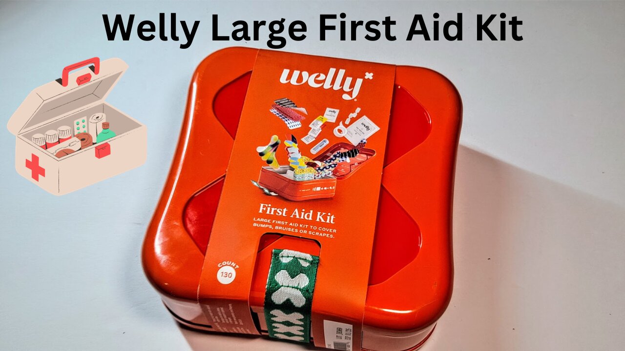 Welly's Large Family Friendly First Aid Kit