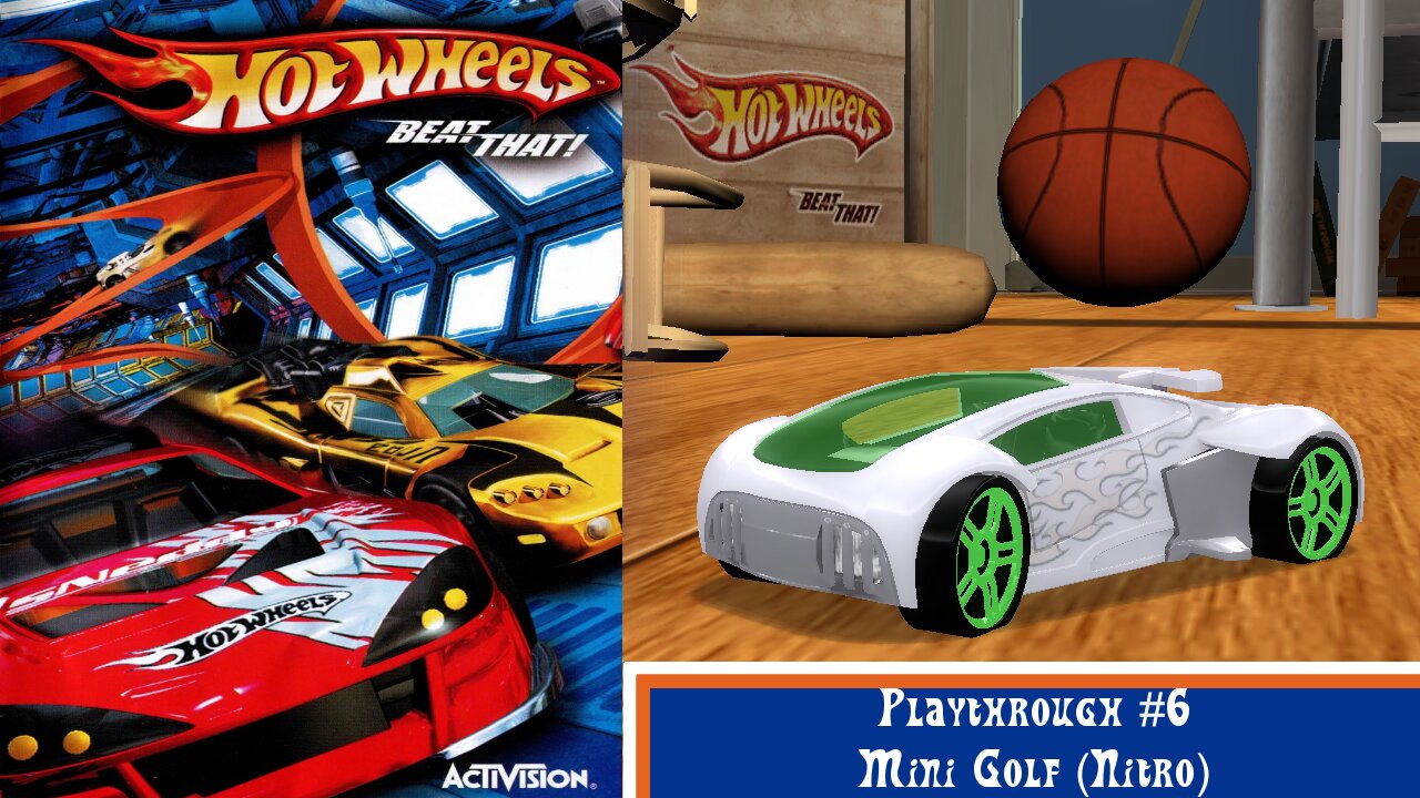 Hot Wheels: Beat That! Playthrough #6 - Mini Golf (Nitro)