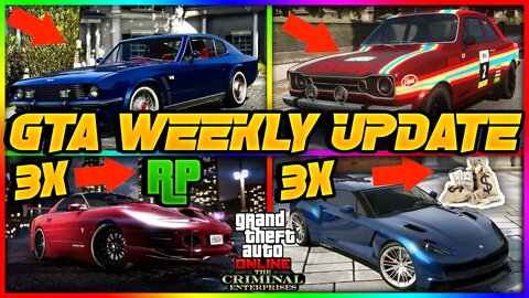 GTA 5 Online Weekly Update ( NEW VEHICLE & 3X $ & RP)