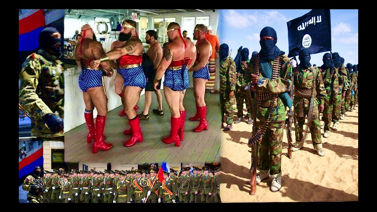 Gay USA Military Pride Instills The Opposite Of Fear In Russia China Taliban Al Qaeda Military Men