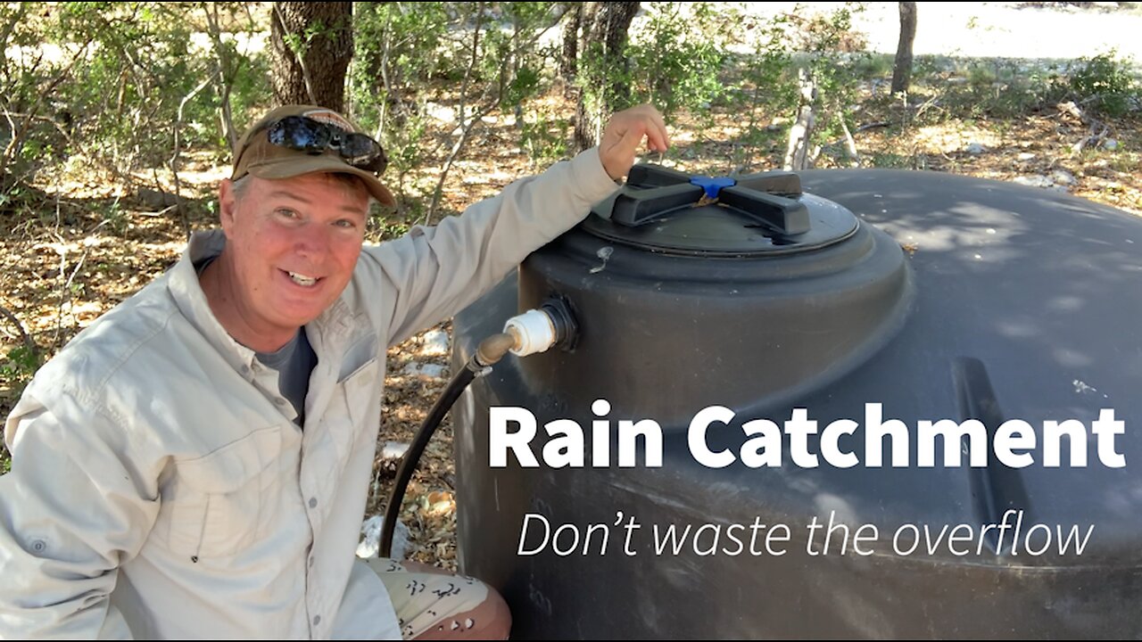 Rain collection, Don't waste the overflow!