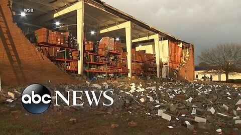 Tornadoes tear through the South as storm moves east l GMA