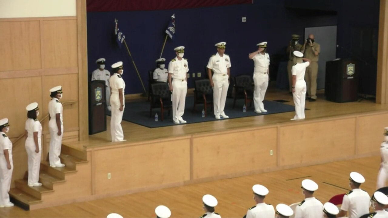 Navy Officer Candidate School Graduation