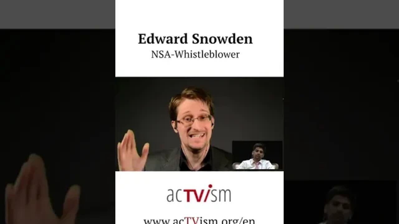 How Snowden can change your life in less than 30 seconds