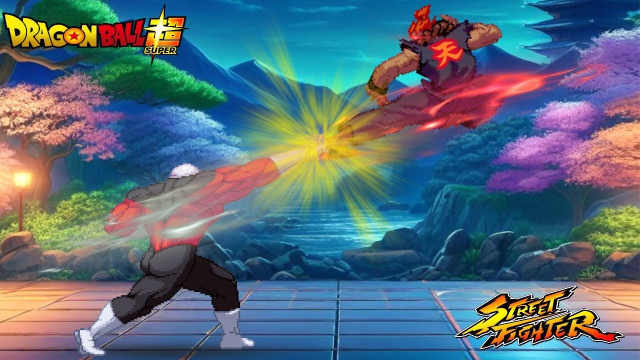 Akuma vs Jiren - Street Fighter X Dragon Ball Super