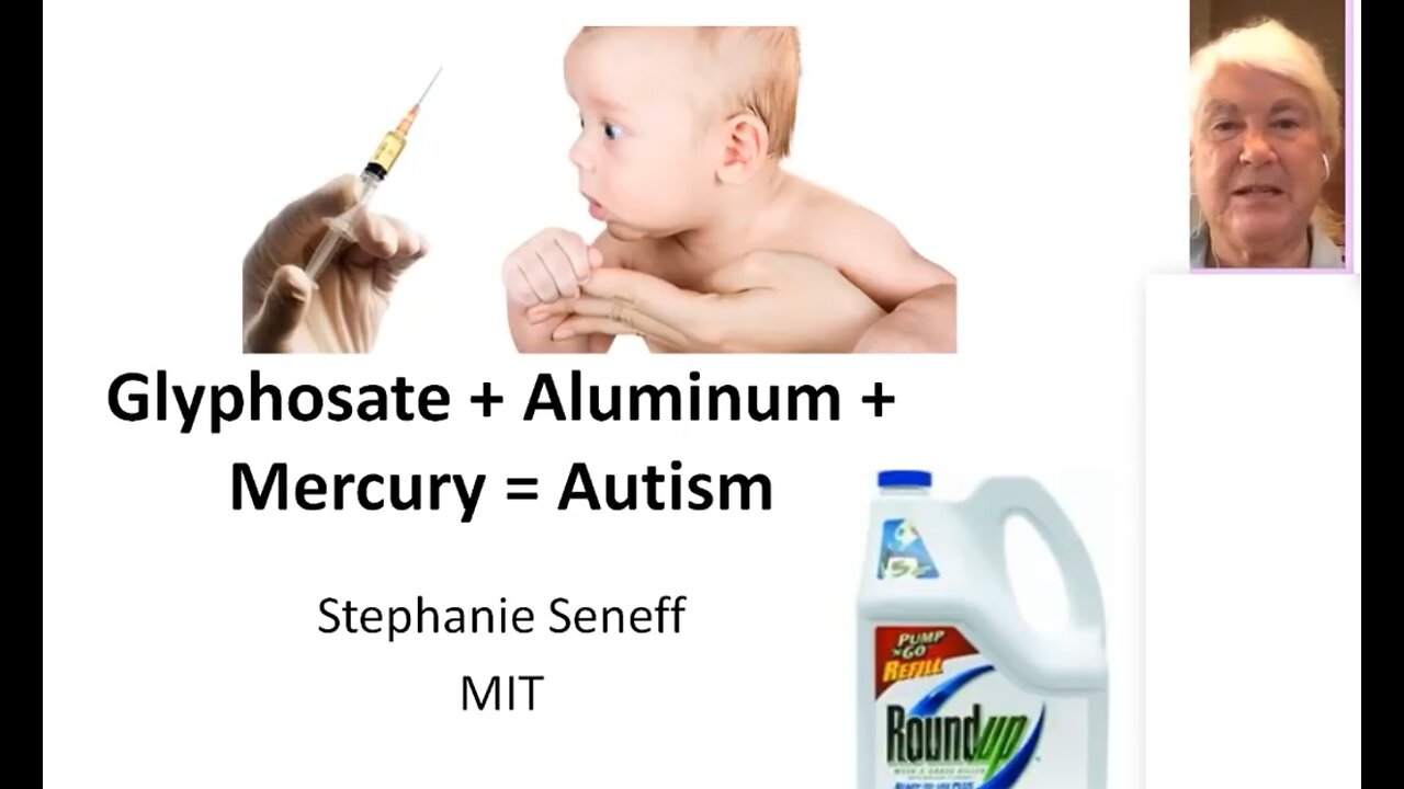 Dr Stephanie Seneff: GLYPHOSATE + ALUMINUM + MERCURY = AUTISM