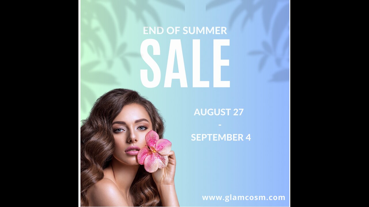WoW GlamCosm Summer End With A Big 30% Yes 30% Sale Using Using Promo Code 👉🏼LAURIE10 30%