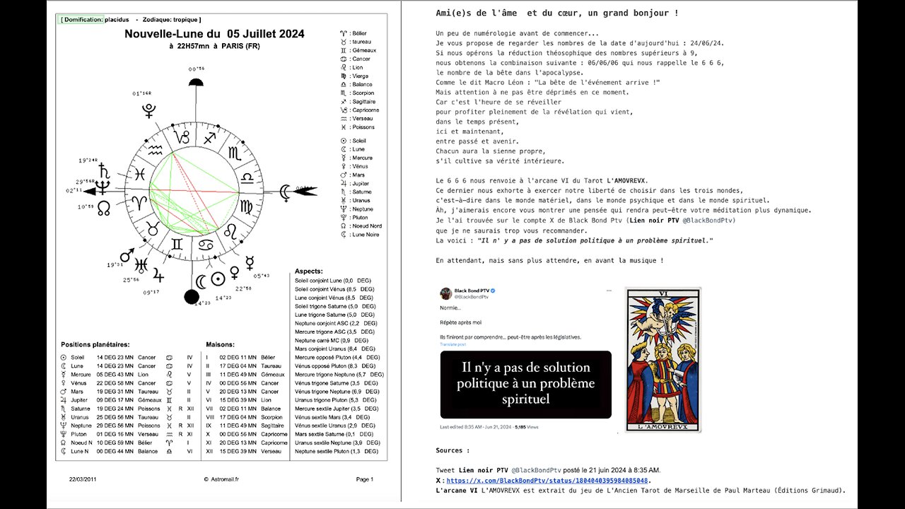 A.T.M.A : #8 Nouvelle Lune du 6 juillet 2024