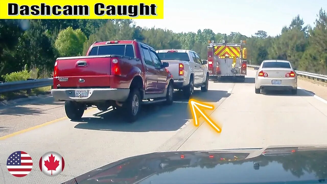 North American Car Driving Fails Compilation - 464 [Dashcam & Crash Compilation]