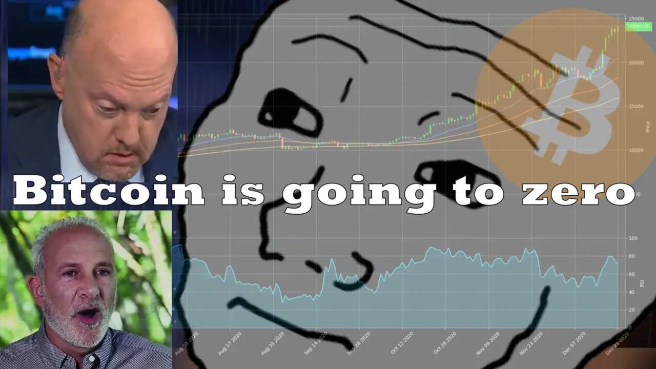 In the rain - Bitcoin is going to zero