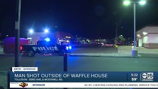 Man shot outside of West Valley Waffle House