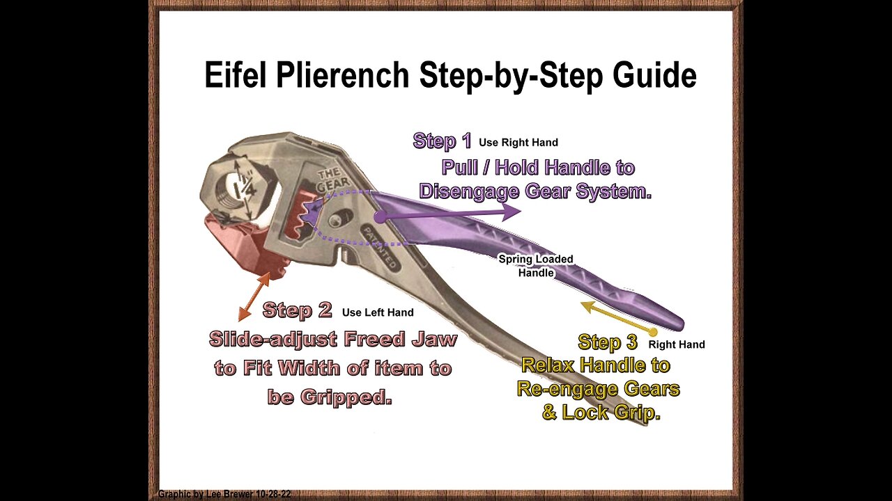 Eifel Plierench Spring making jaws - how to.