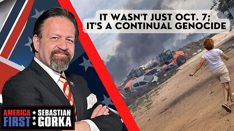 It wasn't just Oct. 7; it's a continual genocide. Col. Miri Eisin (ret.) with Sebastian Gorka