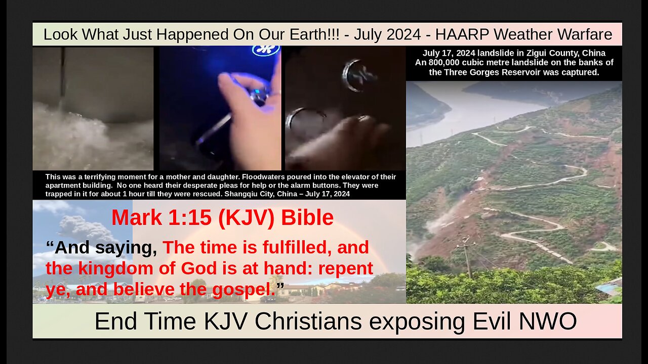 Look What Just Happened On Our Earth!!! - July 2024 - HAARP Weather Warfare