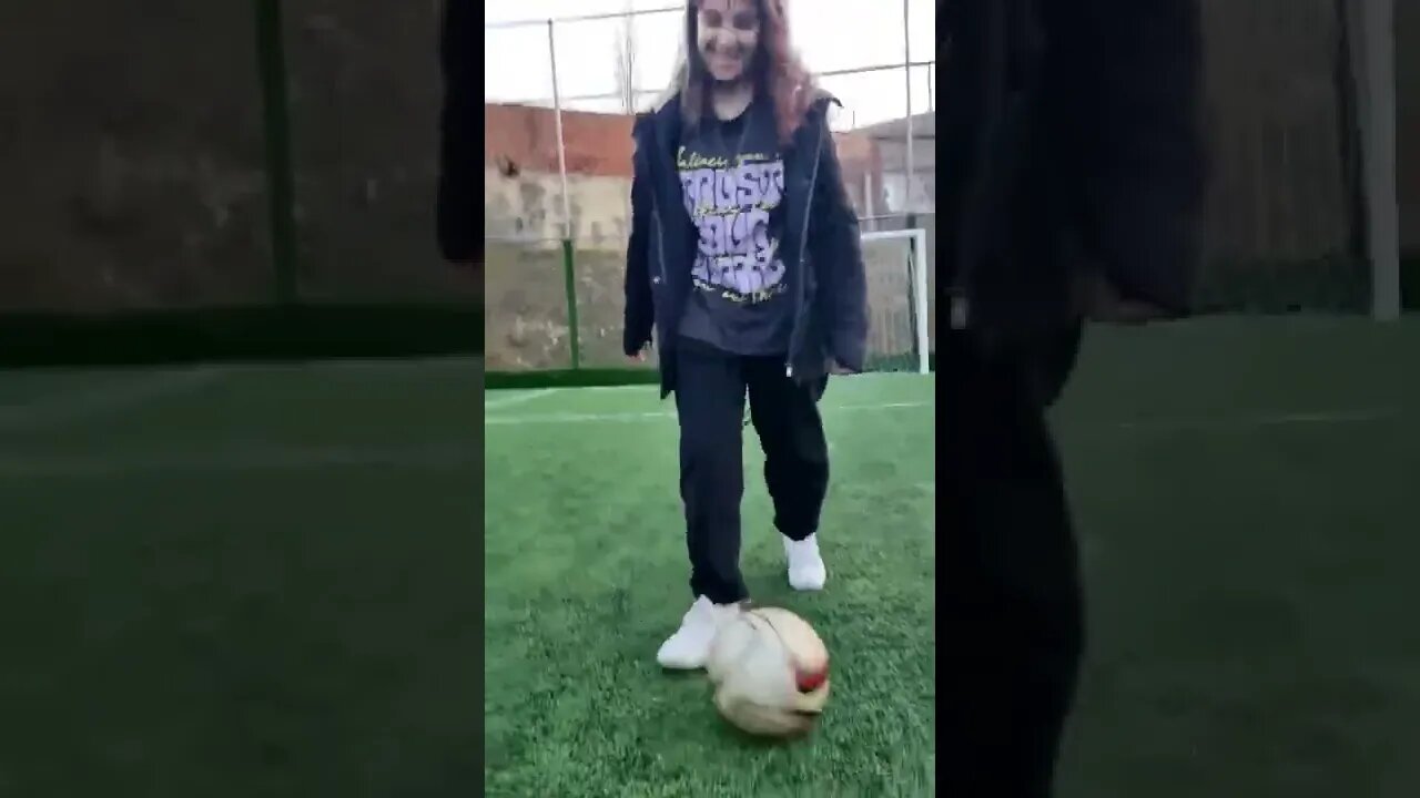 Playing With A Soccer Ball⚽