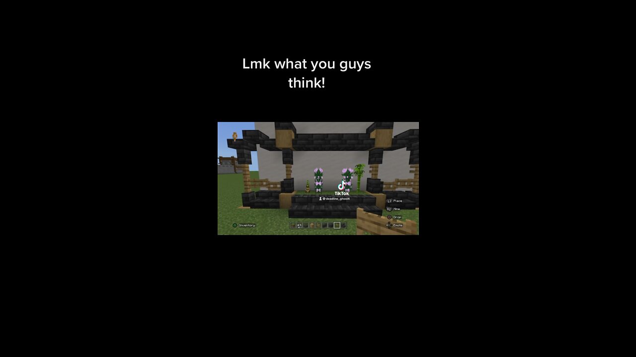 Minecraft: easy simple decor build!
