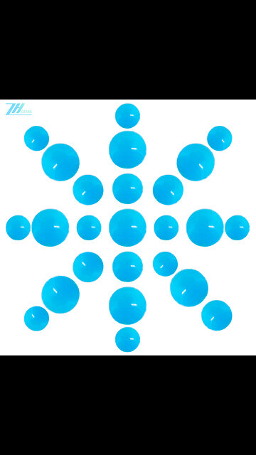 Natural Turquoise Flat Back Gemstone Cabochons 4mm Half Round Stone Dome Covers Jewelry