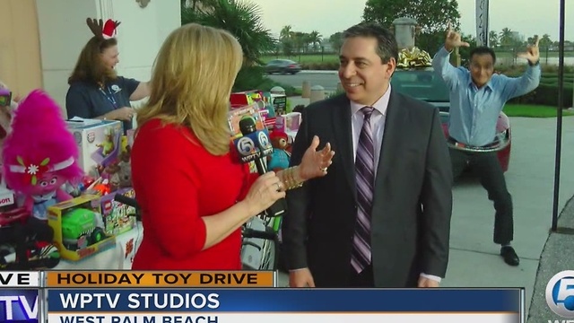 When you photobomb your boss on live TV...