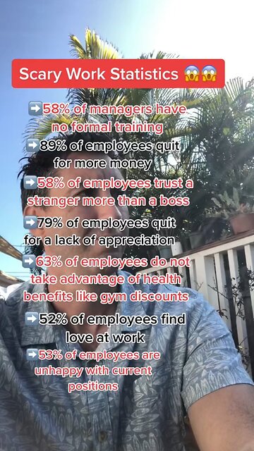 Scary Work Statistics