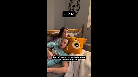 POV: Couples randomly deciding on house projects #home #couple #shorts