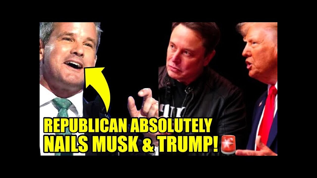 A Republican Just Gave Musk & Trump The PERFECT Nicknames