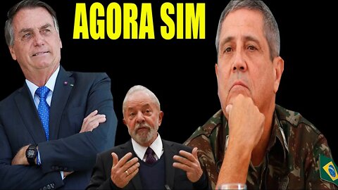 AGORA! Bolsonaro faz declarações / General Braga Netto se filia ao PL / Lula esta sentindo derrota