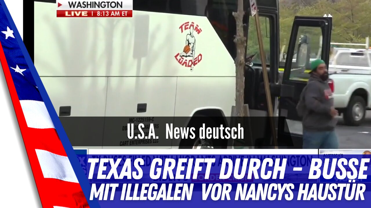 Texas Gouverneur schickt illegale nach Washington D.C.