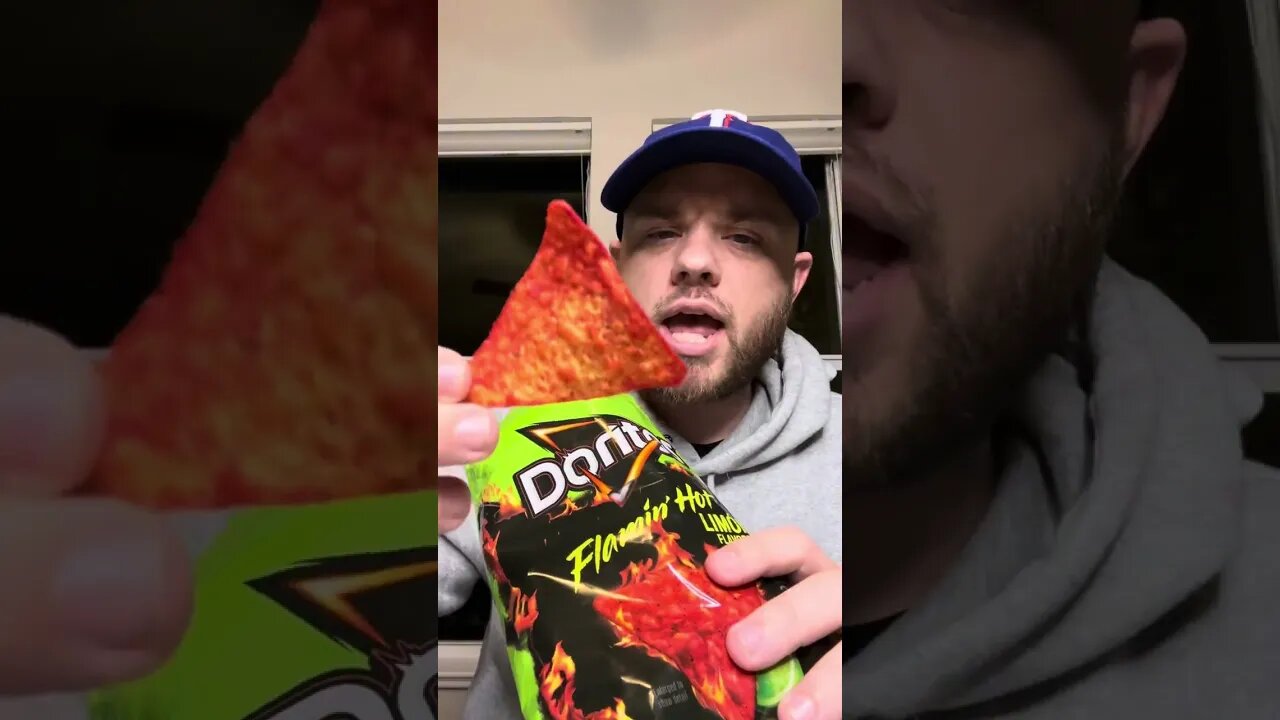 Taste Test | Doritos Tortilla Chips Flamin' Hot Limon | Review