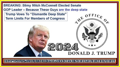 DISMANTLE DEEP STATE 2024