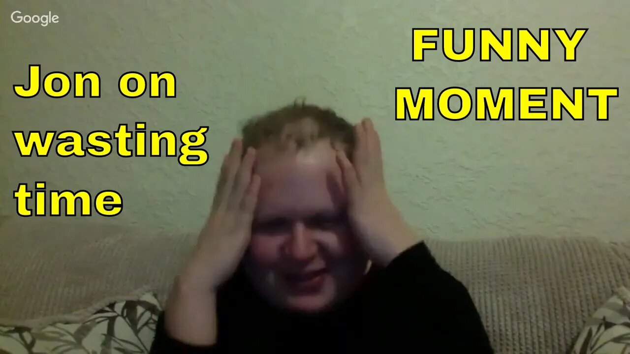 Amusing Moment: Enneagram Fixation 1 going to average 7: Jonathan on wasting his time