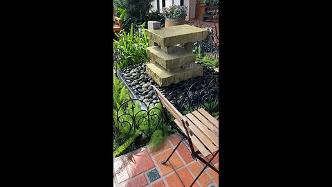 Fountain At Botanical Conservatory