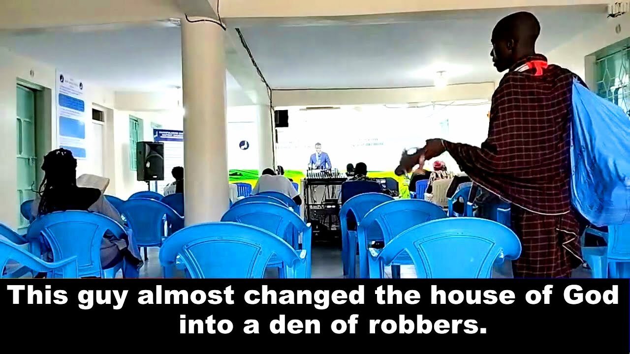 This guy almost changed the house of God into a den of robbers