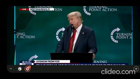 Trump speaks to Christians at TPUSA