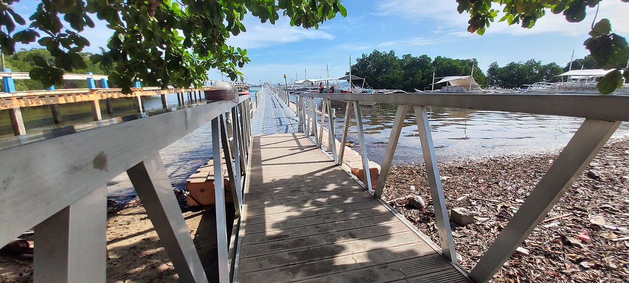 #Diving Pier and Boats Panglao Bohol