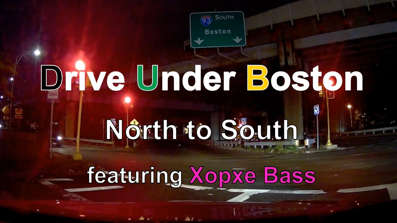 Melodious POV Drive Under Boston with Uber Driver and Xopxe Bass | Blood Money by 10 Ft. Ganja Plant