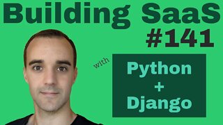 Teacher Checklist Editing - Building SaaS with Python and Django #141