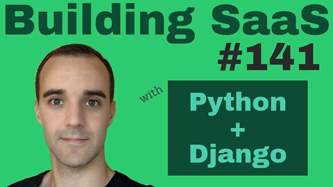 Teacher Checklist Editing - Building SaaS with Python and Django #141