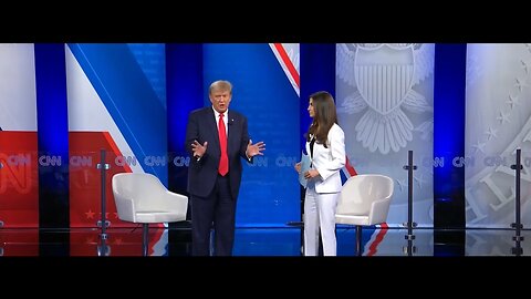 🇺🇸 Donald Trump destroys Fake News CNN's ridiculous so-called journalist Kaitlan Collins (CNN Presidential Town Hall)