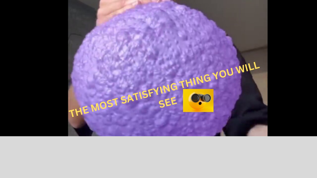 The most satisfying thing you will ever see!