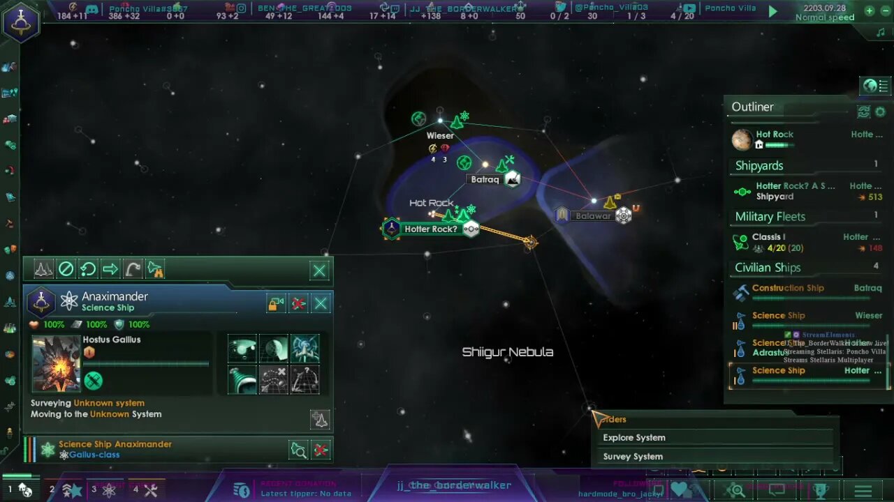 Poncho Villa Streams Stellaris Multiplayer Hot Rock Boi Crisis Empire 2022-06-06