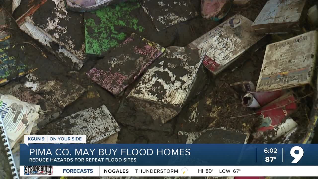 Pima Co. may buy flooded Foothills homes