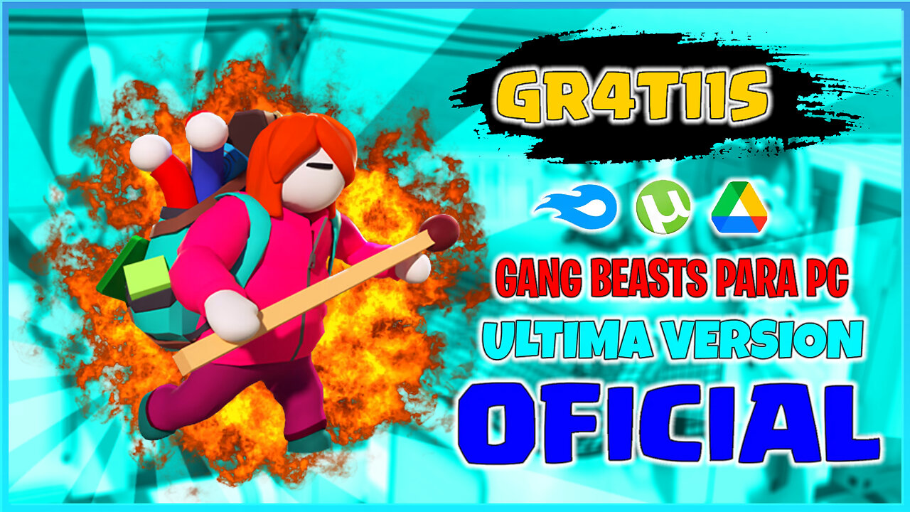 DESCARGAR GANG BEASTS para PC ONLINE (INSTALAR GANG BEASTS en PC)