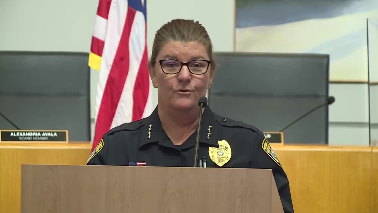 Chief Sarah Mooney discusses Zero Tolerance policy for schools