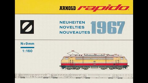 Arnold Modellbahn Katalog von 1967