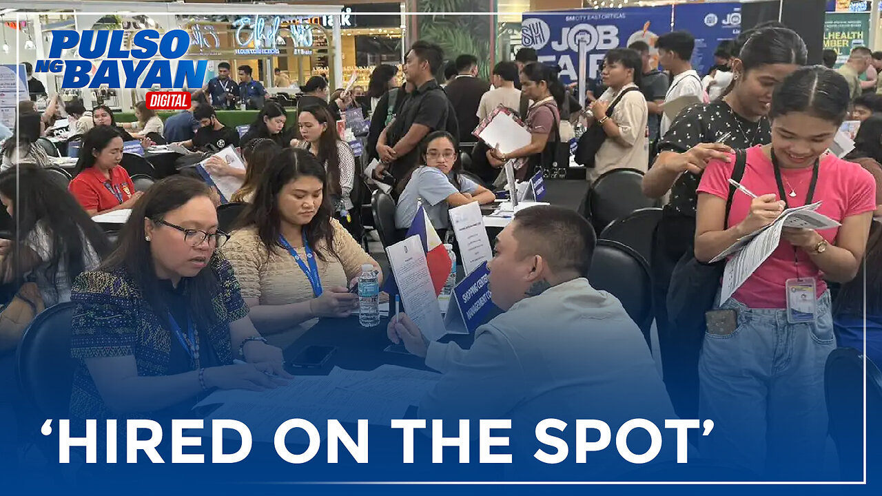 33 Pinoy POGO workers, hired on the spot sa isinagawang DOLE special job fair