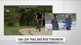 Oak Leaf Trail bike ride on Saturday