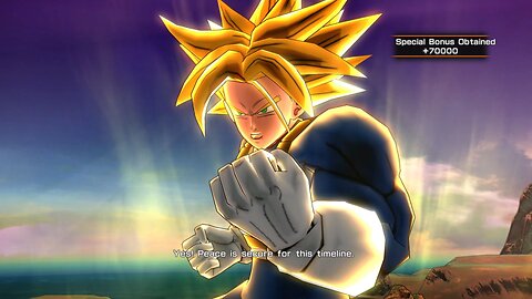 Parent-And-Son Fight (Trunks changes the Future ending). Dragon Ball Z Battle of Z