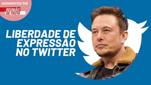 Elon Musk é criticado por querer comprar o Twitter e não estabelecer restrição | Momentos